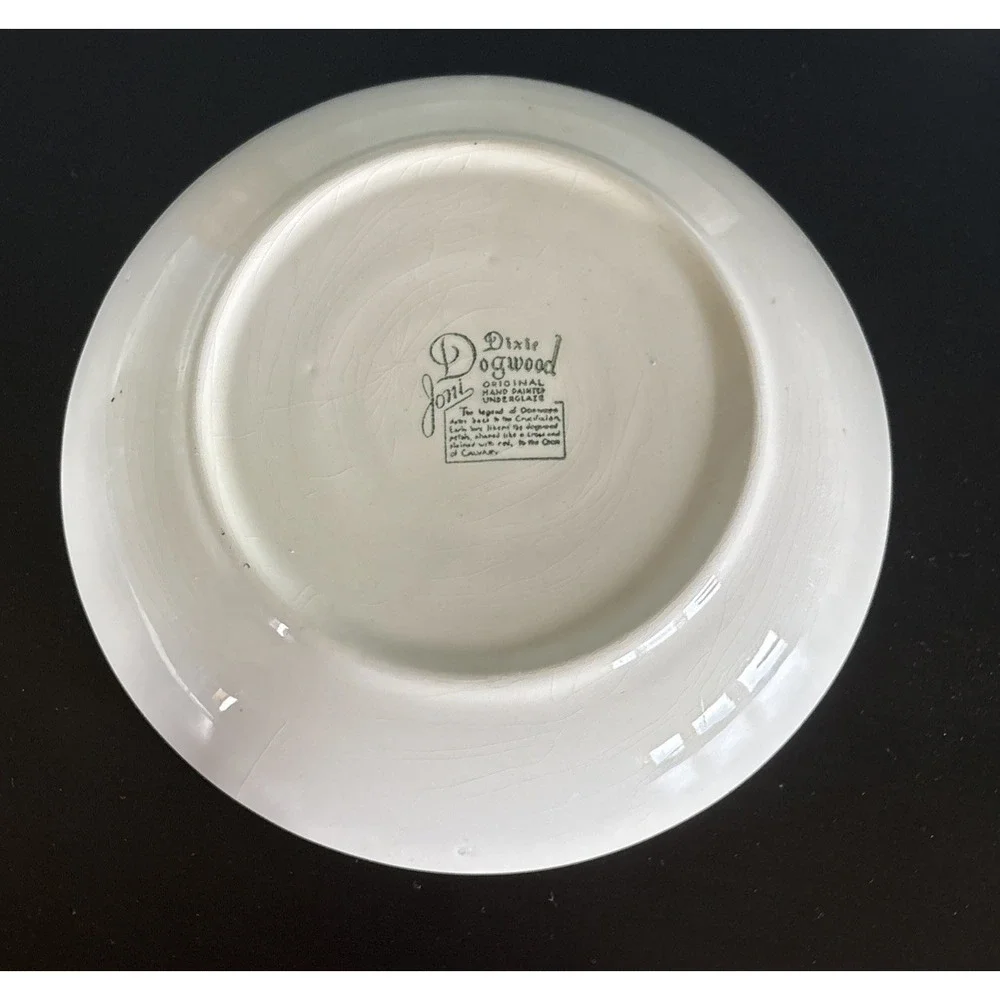 Dixie Dogwood Joni‎ China Ceramic Coupe Soup Salad Pasta Serving 8